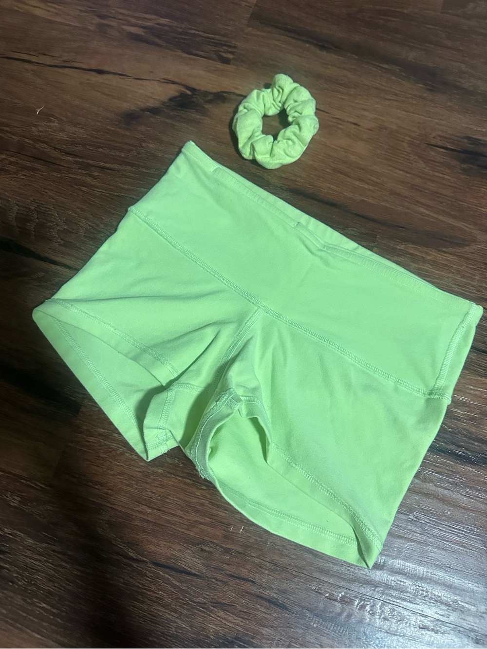 Lululemon Boogie Short Neon Lime Green